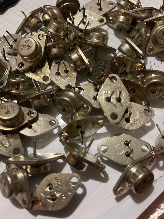 Транзистори ASZ1018, ГТ703Г, ГТ705Д, ГТ404, ГТ403,