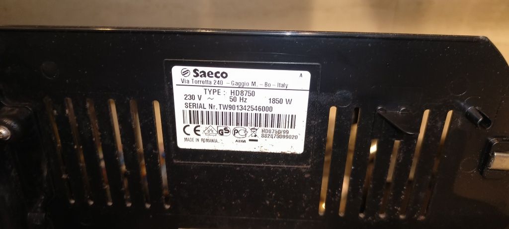 Ekspres Saeco Intuita