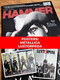 Metal Hammer 2020 - Marilyn Manson, Plakaty XL: Metallica i Luxtorpeda