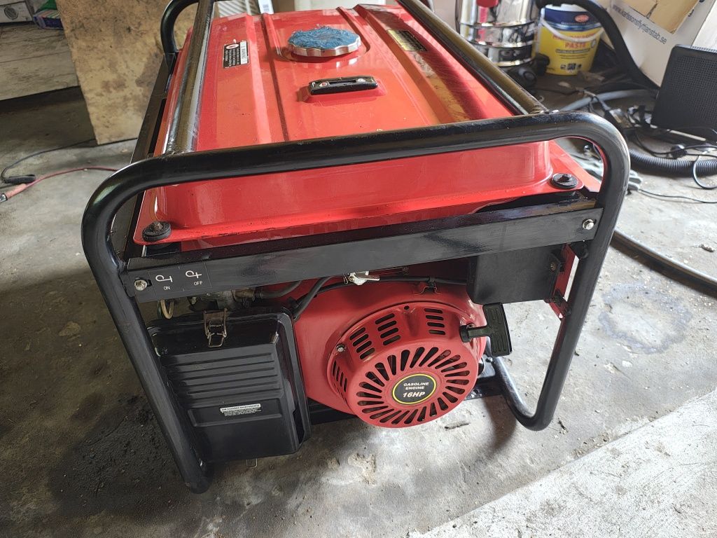 Agregat prądotwórczy jednofazowy EP 7500 6,4 kw 3 godz. pracy