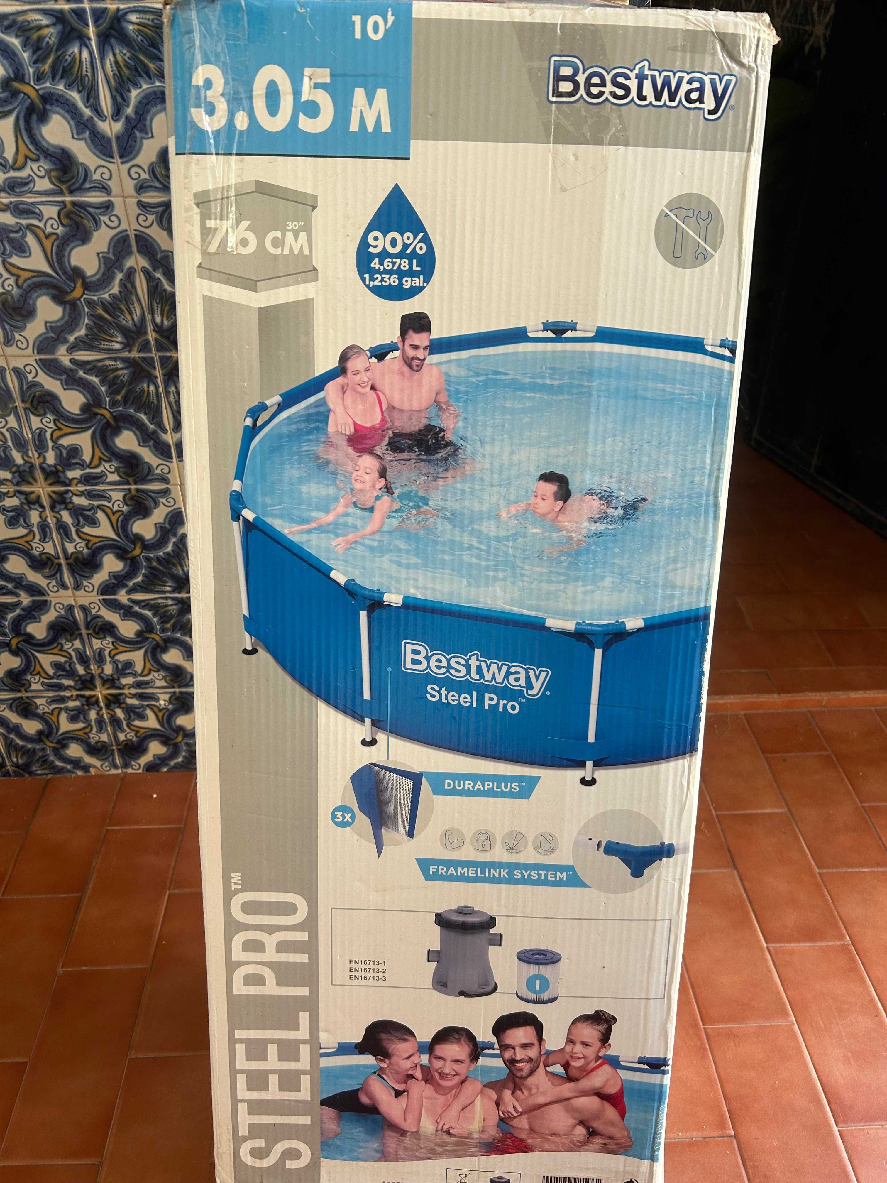 PISCINA Desmontável 3.05m x 76cm