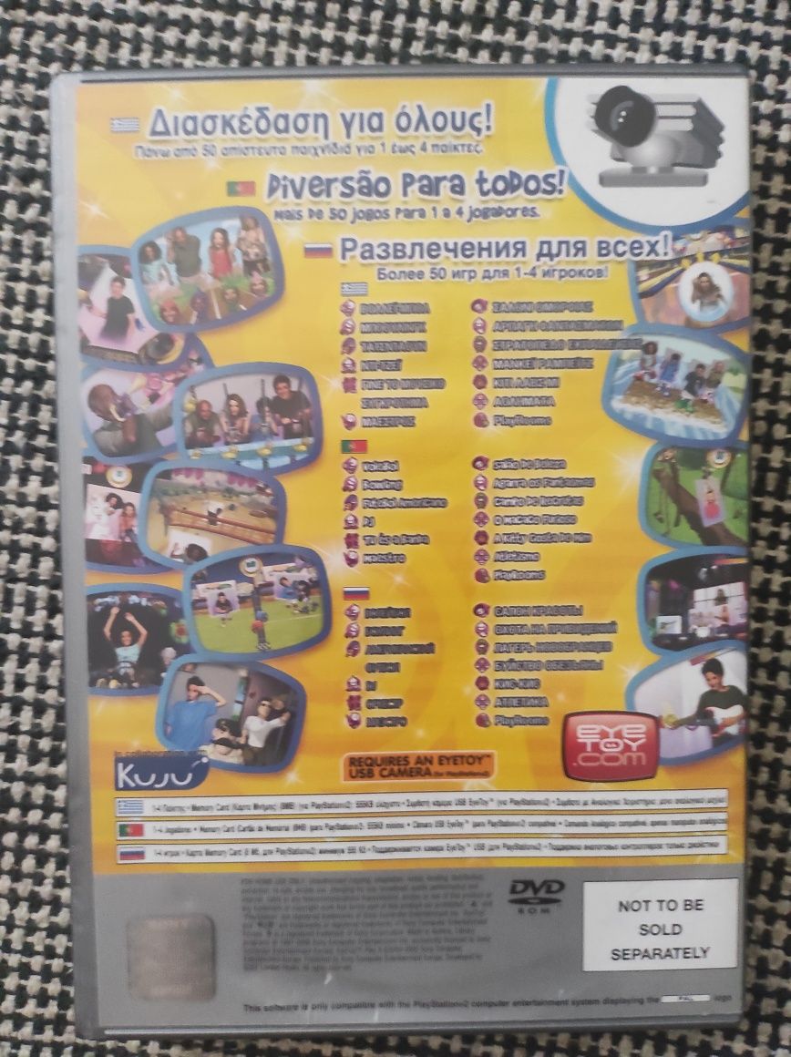 Eye toy play 3 PS2+ câmera
