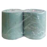 Ręcznik papierowy 200mb zielony 2szt