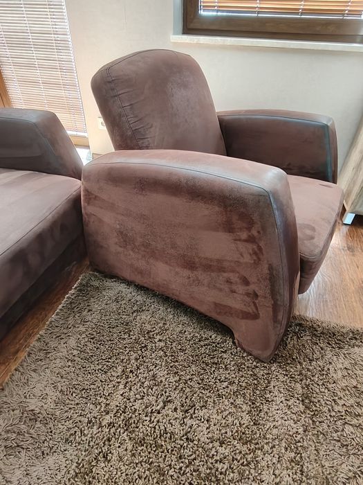 Zestaw wypoczynkowy sofa kanapa fotele