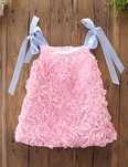Vestido Rosas Rosa