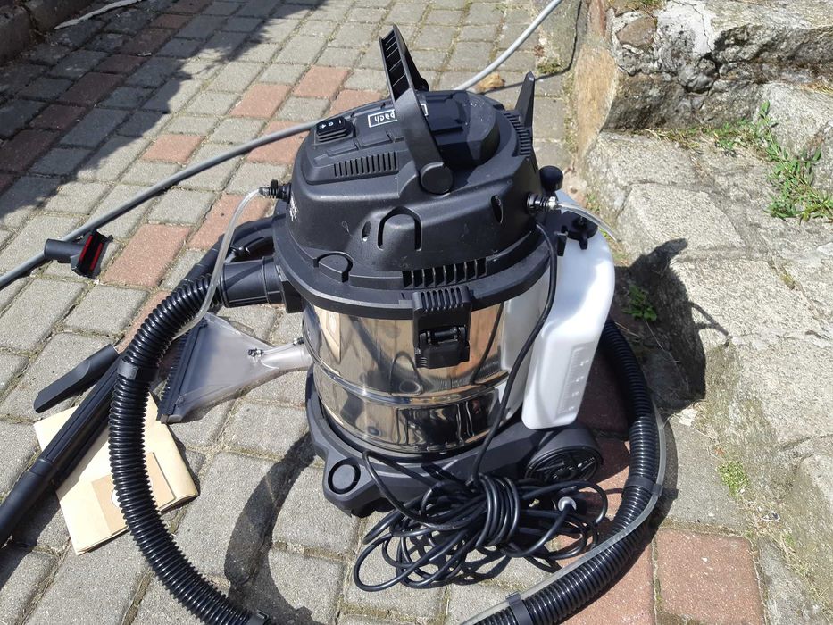 5 W 1 Odkurzacz na Mokro Piorący warsztatowy Scheppach  1600 watt