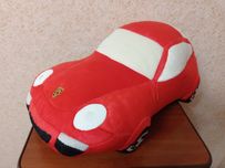 Porsche  плюшева іграшка- подушка