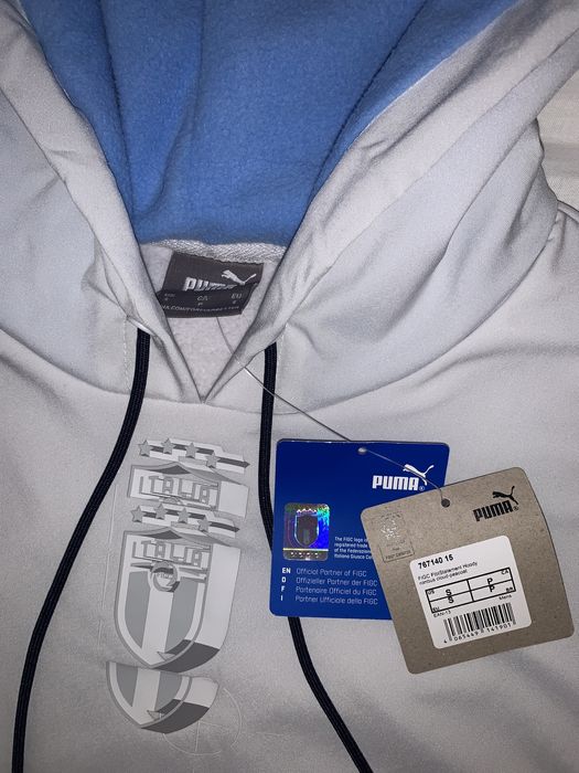 Italy ftblStatement Hoodie. Худі на флісі Puma / FIGC
