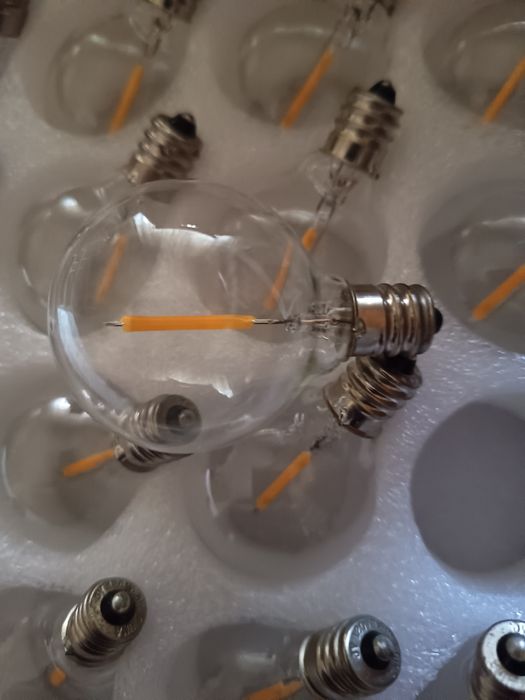 20lâmpadas led. Casquilho fino. E12 220 v