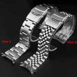 Solidna bransoleta Jubile Oyester 20mm 22mm do zegarka Seiko Citizen