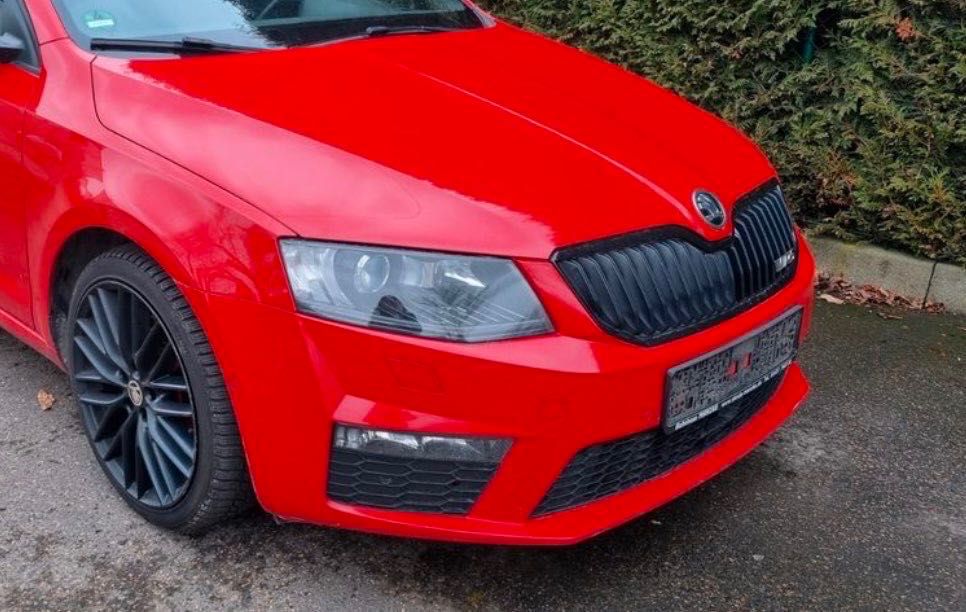 Skoda Octavia III Vrs rs kompletny przod maska zderzak lampy pas Lf3k