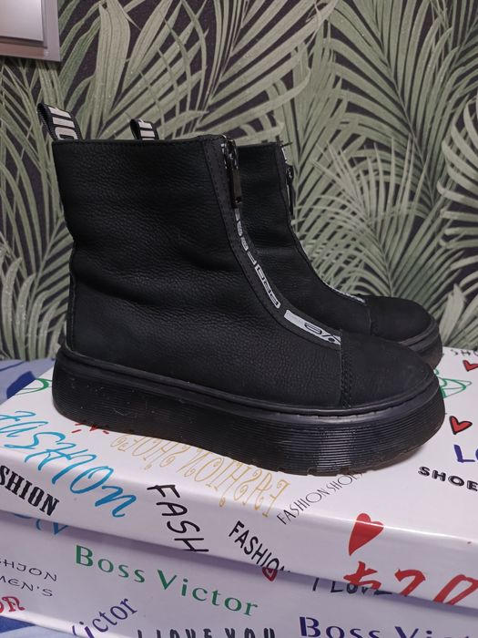 Зимові ботинки з нубука для дівчинки