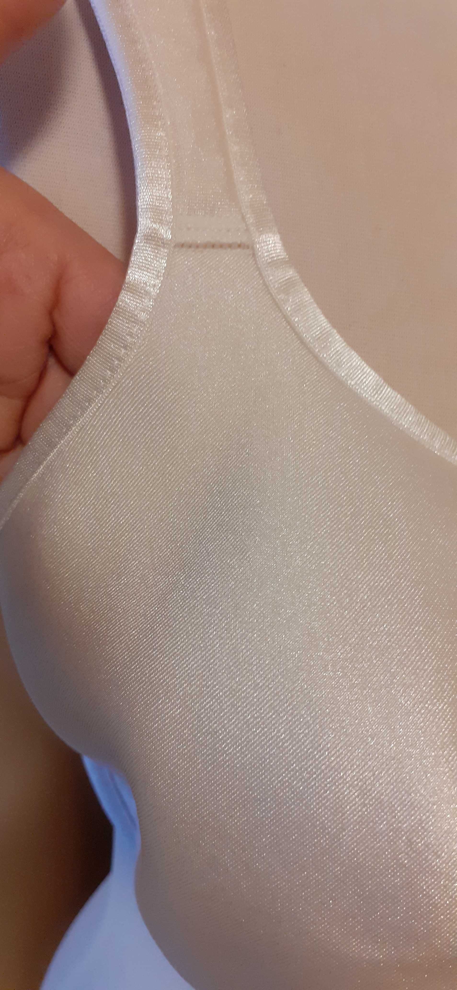 Queentex biustonosz ekri  85C super wygodny jak nowy