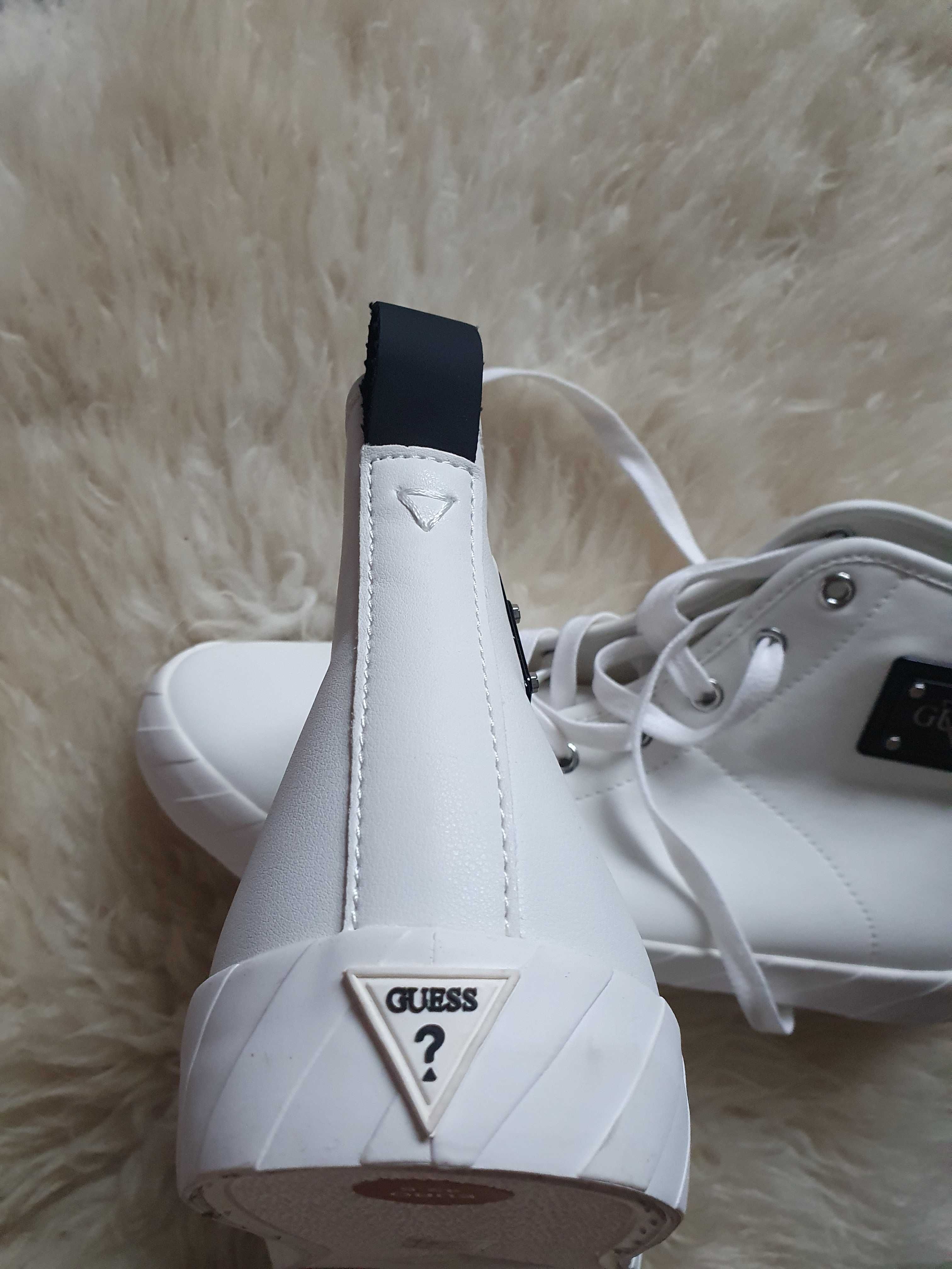 Guess buty, modne białe HIT wiosna ,lato 25.