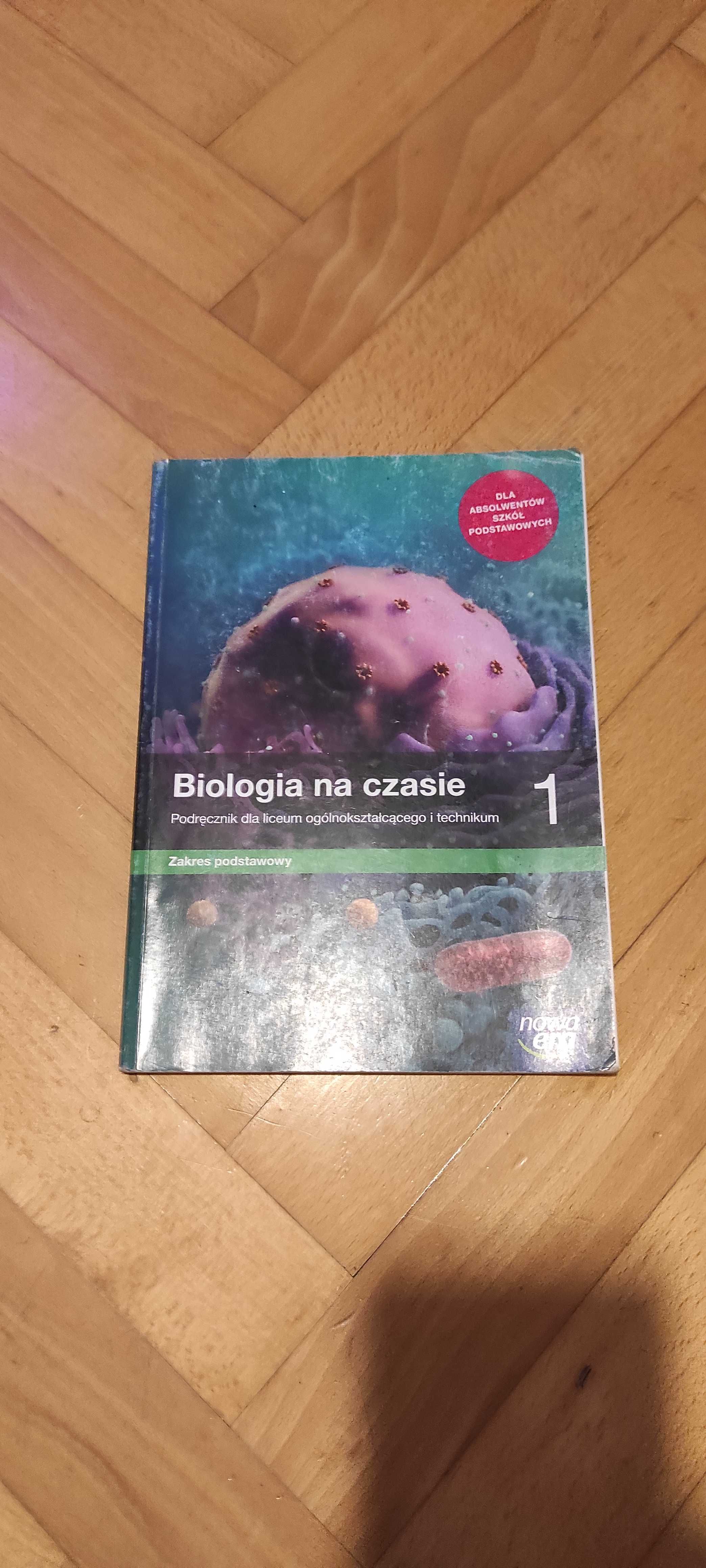 Książka do biologii klasa pierwsza szkoła średnia zakres podstawowy