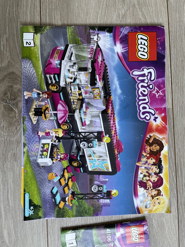 Zestaw lego friends Wóz koncertowy gwiazdy pop