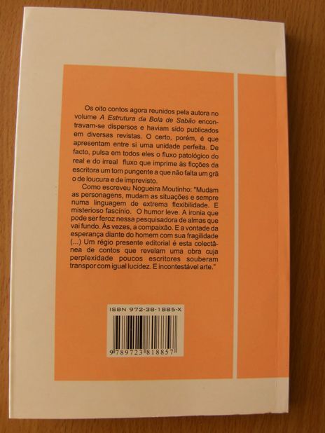 Livro A estrutura da bola de sabão (novo)