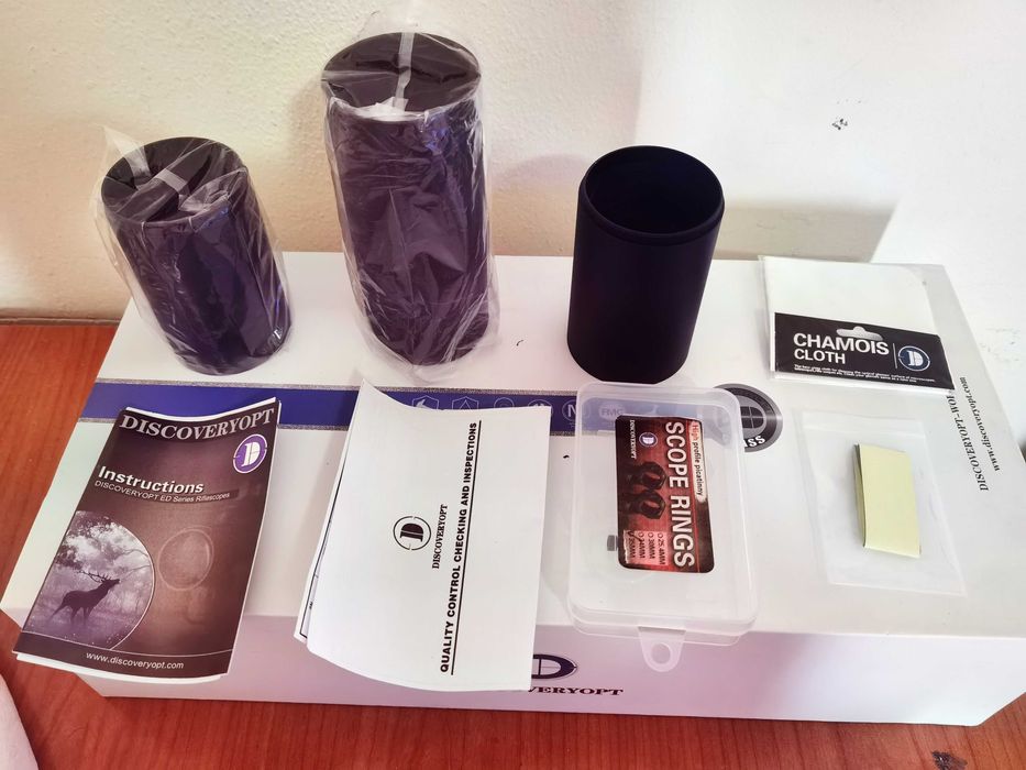 Mira telescópica Discovery Ed Elr 5 40 56 FFP, Lentes Japonesas