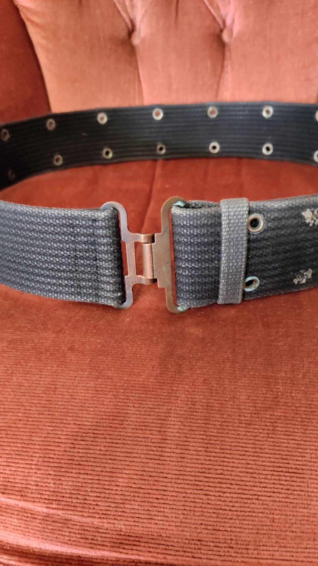 Cinturão azul escuro tamanho 58