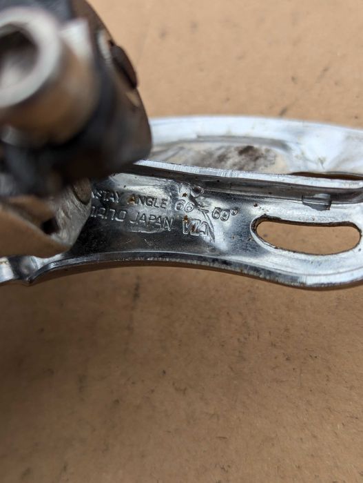 Przerzutka przednia retro Shimano DEORE XT FD-M739 obejma 34.9mm  P50