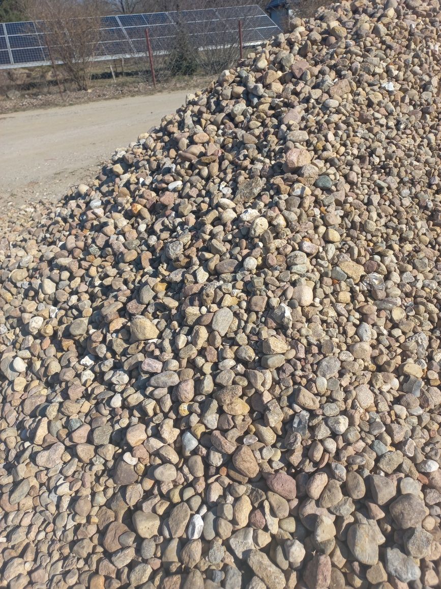 Żwir,kamień otaczak na drenaż