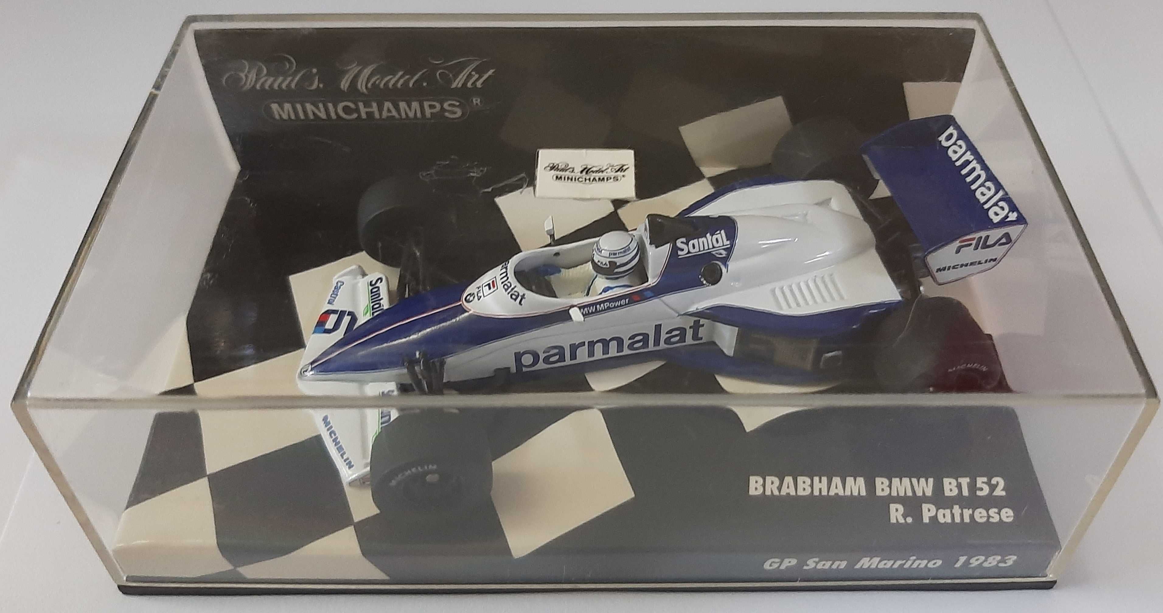Riccardo Patrese Brabham BMW BT52 F1 1983 Minichamps