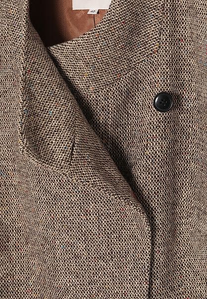 Stylowy taliowany płaszcz TATUUM – model Vadika 1, rozm. L