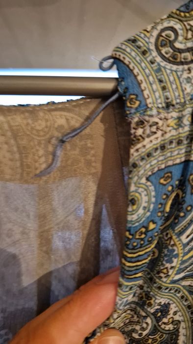 Reserved S M indyjskie wzory sukienka maxi