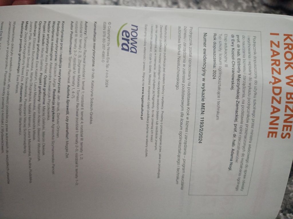 Krok w biznes i zarządzanie 2