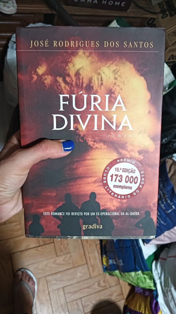 Livro Fúria Divina JRSantos