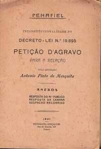 6577

Inconstitucionalidade do Decreto- lei 19.895 - Penafiel(1931)