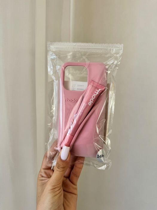 Чехол на iPhone 14Pro rhode з блиском