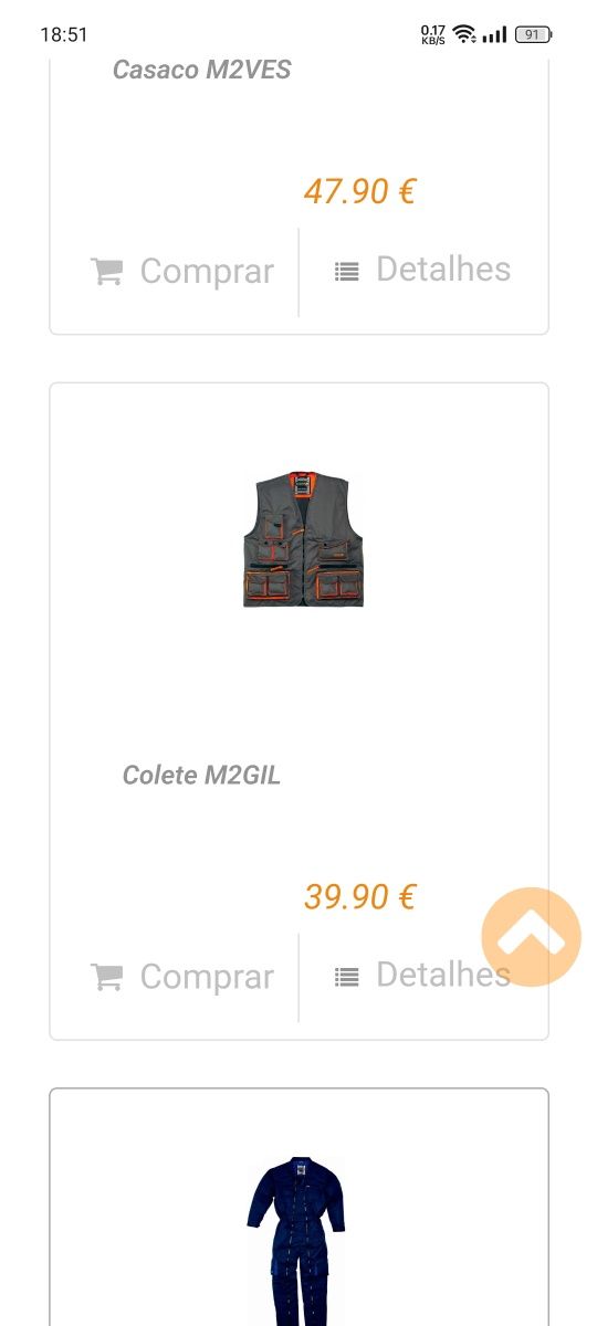 Colete panoply tamanho M impecável negociável