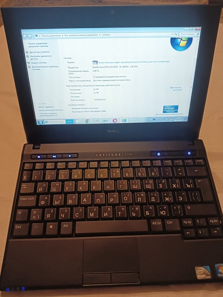 Нетбук Dell Latitude 2100 Б/в. Ідеальний стан