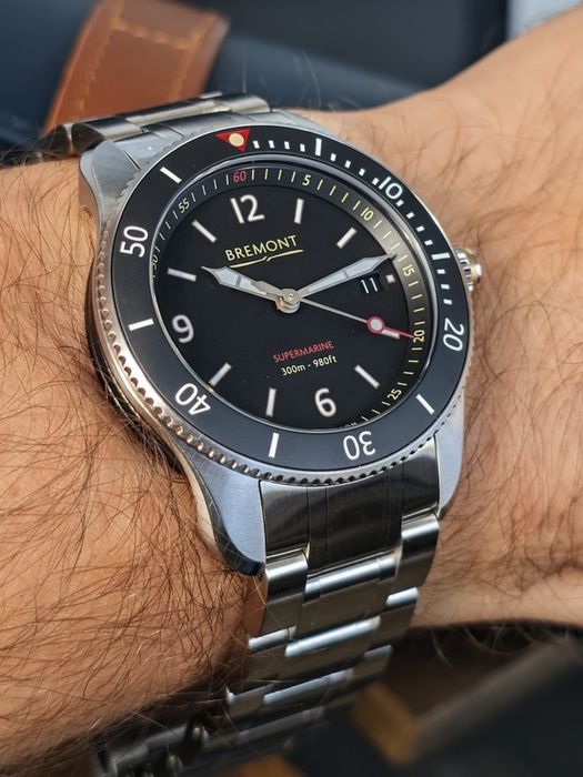 Zagarek Bremont S300 Supermarine stan idealny na bransolecie