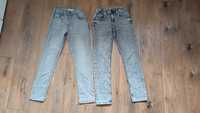 Paka 152 spodnie jeansowe chłopięce Reserved C&A dwie pary
