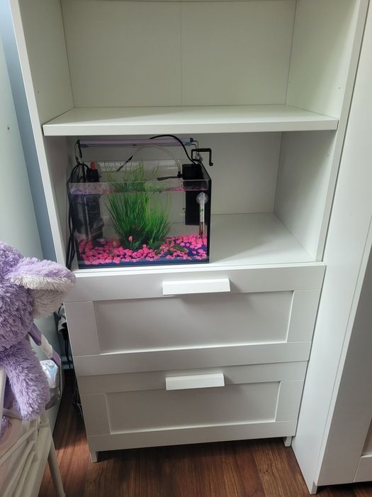 Regał z szufladami i półkami Ikea Brimnes