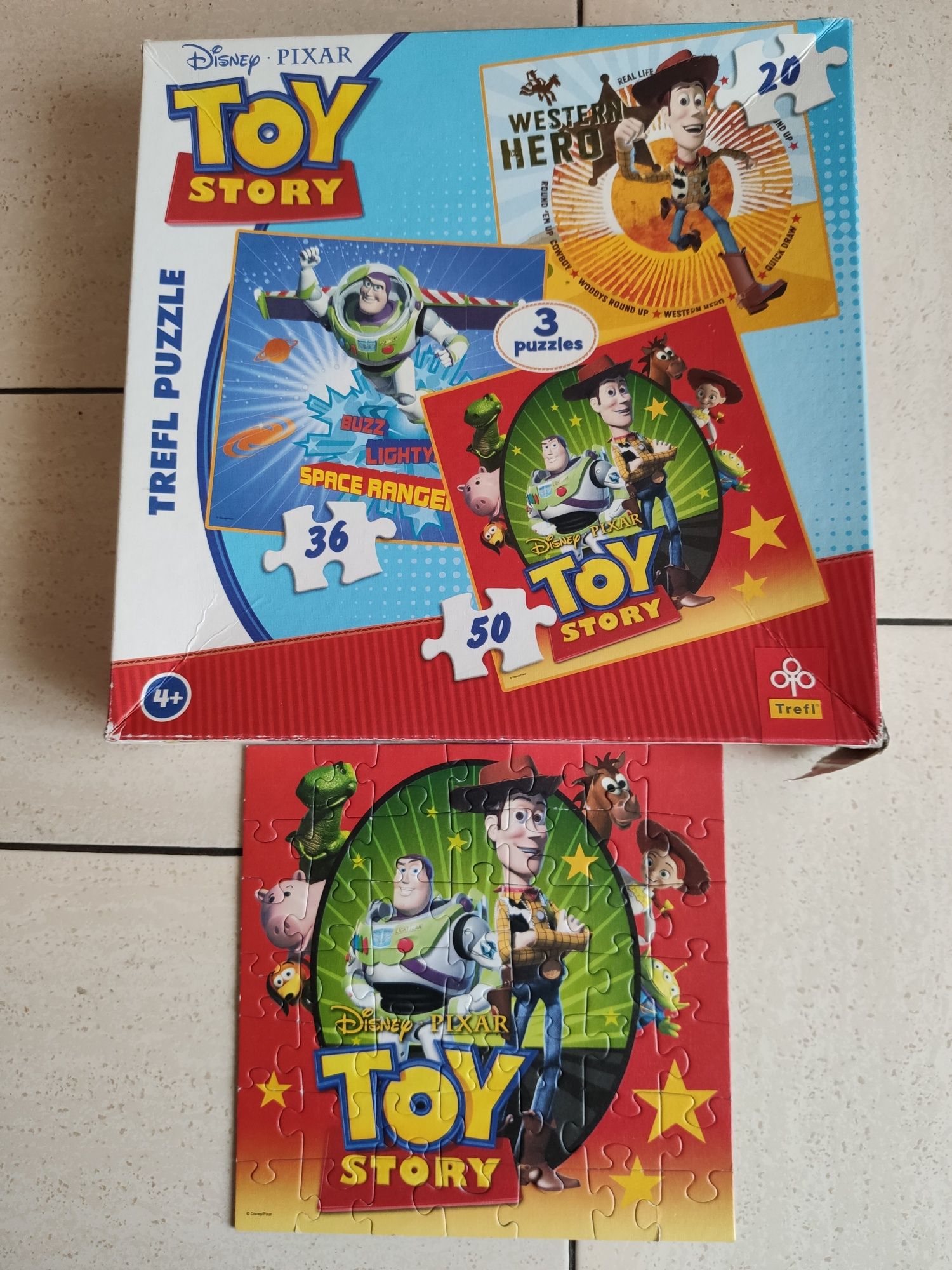 Toy Story Puzzle 3x1