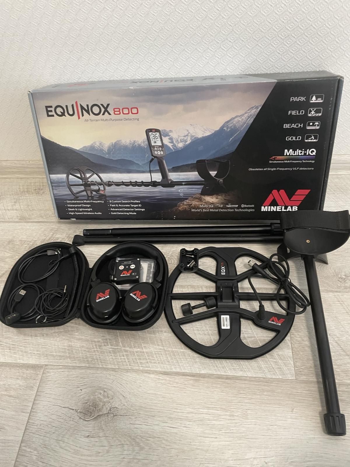 Продам  металоискатель  MINELAB  Equinox  800