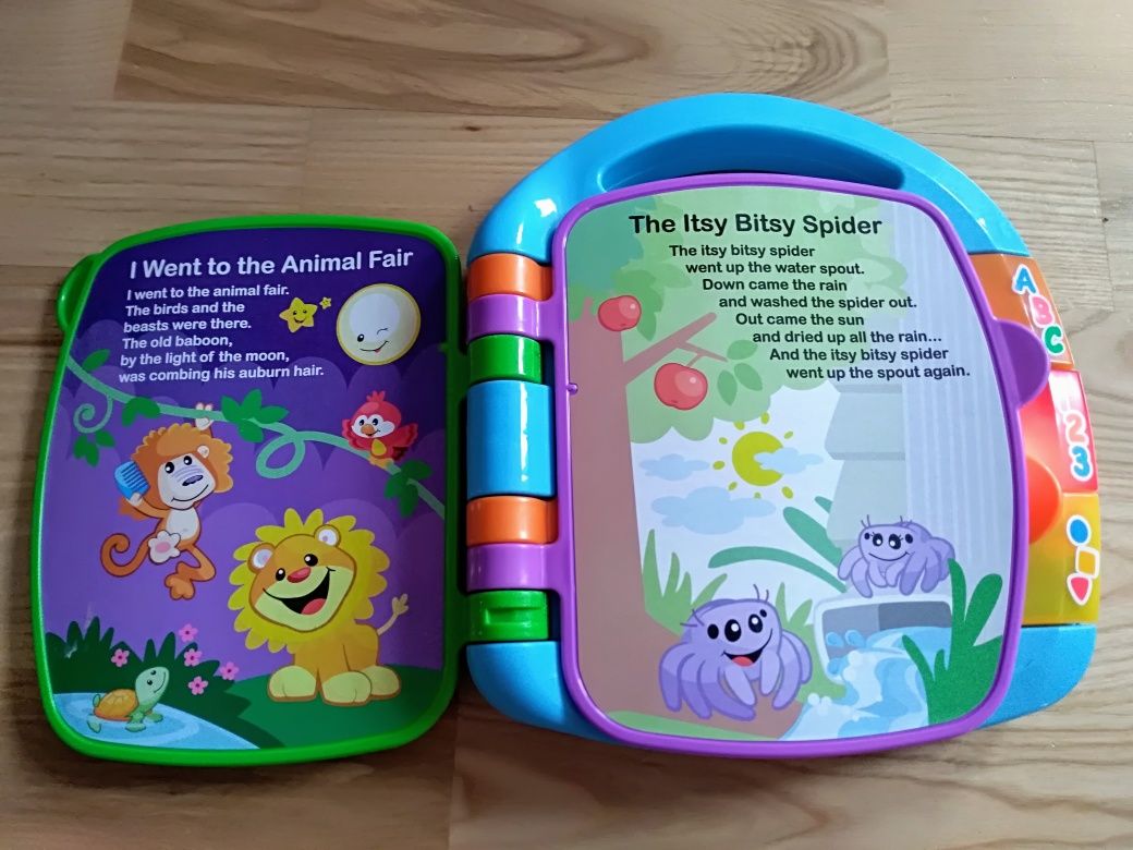 Książeczka Fisher Price z wierszykami