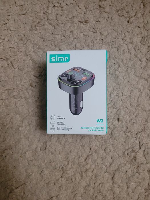 FM модулятор, флешка car mp3