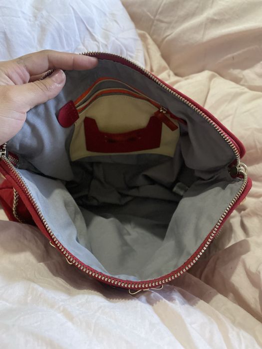 Bolsa Vermelha de Veludo