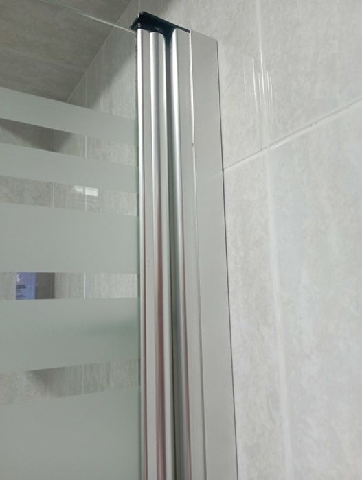 2 Portas / Resguardo para banheira em vidro temperado