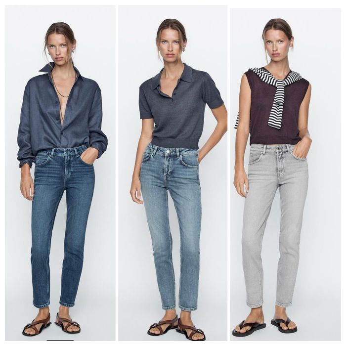 Джинси Massimo Dutti прямі середньої талії