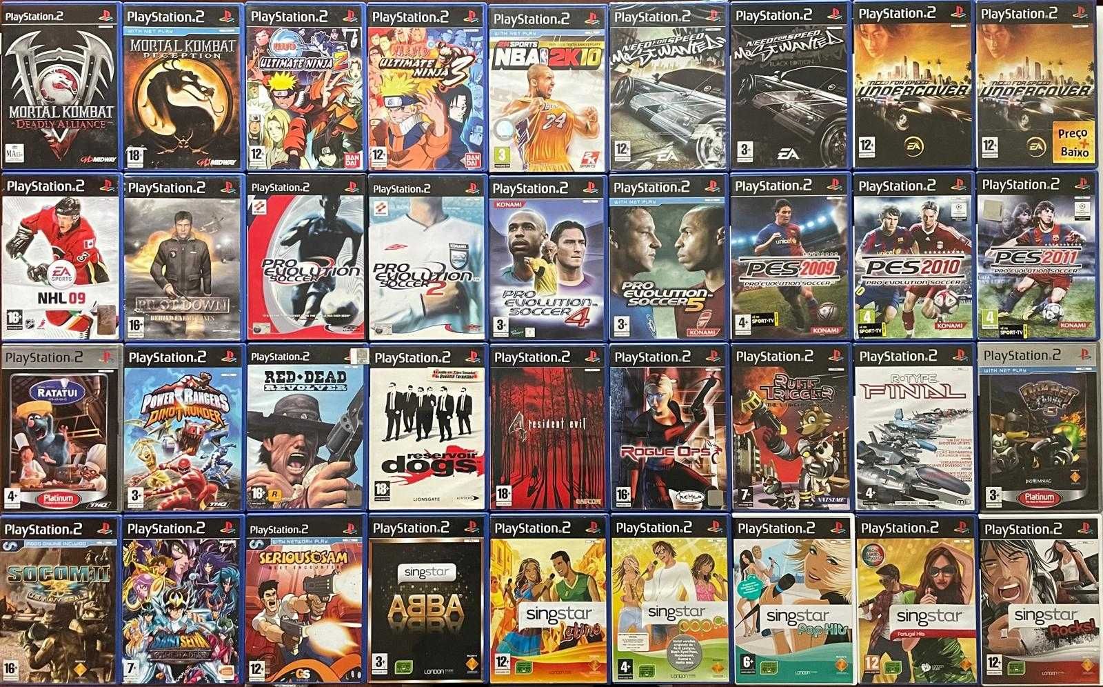 Jogos PLAYSTATION 2 / PS2 || COMPLETOS || (a vulso) - DESDE 3€