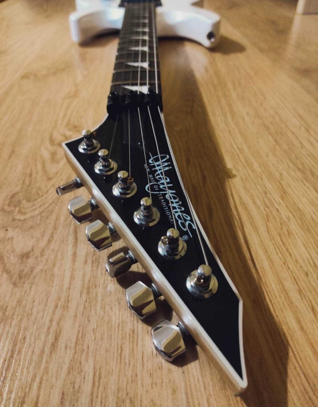 Gitara elektryczna Mayones z Seymour Duncan + Floyd Rose Ibanez Fender
