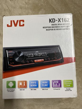 Radio JVC obsługa USB i telefonu