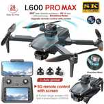 Profesjonalny Dron L600-1 PRO MAX 3-Axis Gimbal GPS WiFi ekran LCD