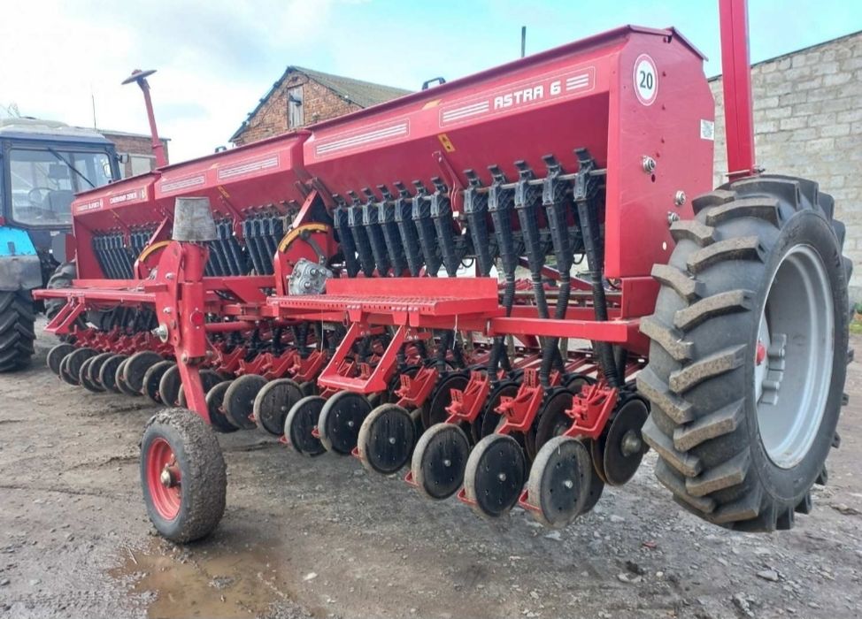 Сівалка АСТРА СЗ-6, Червона Зірка, транспортне, ВАРІАТОР, прикатка