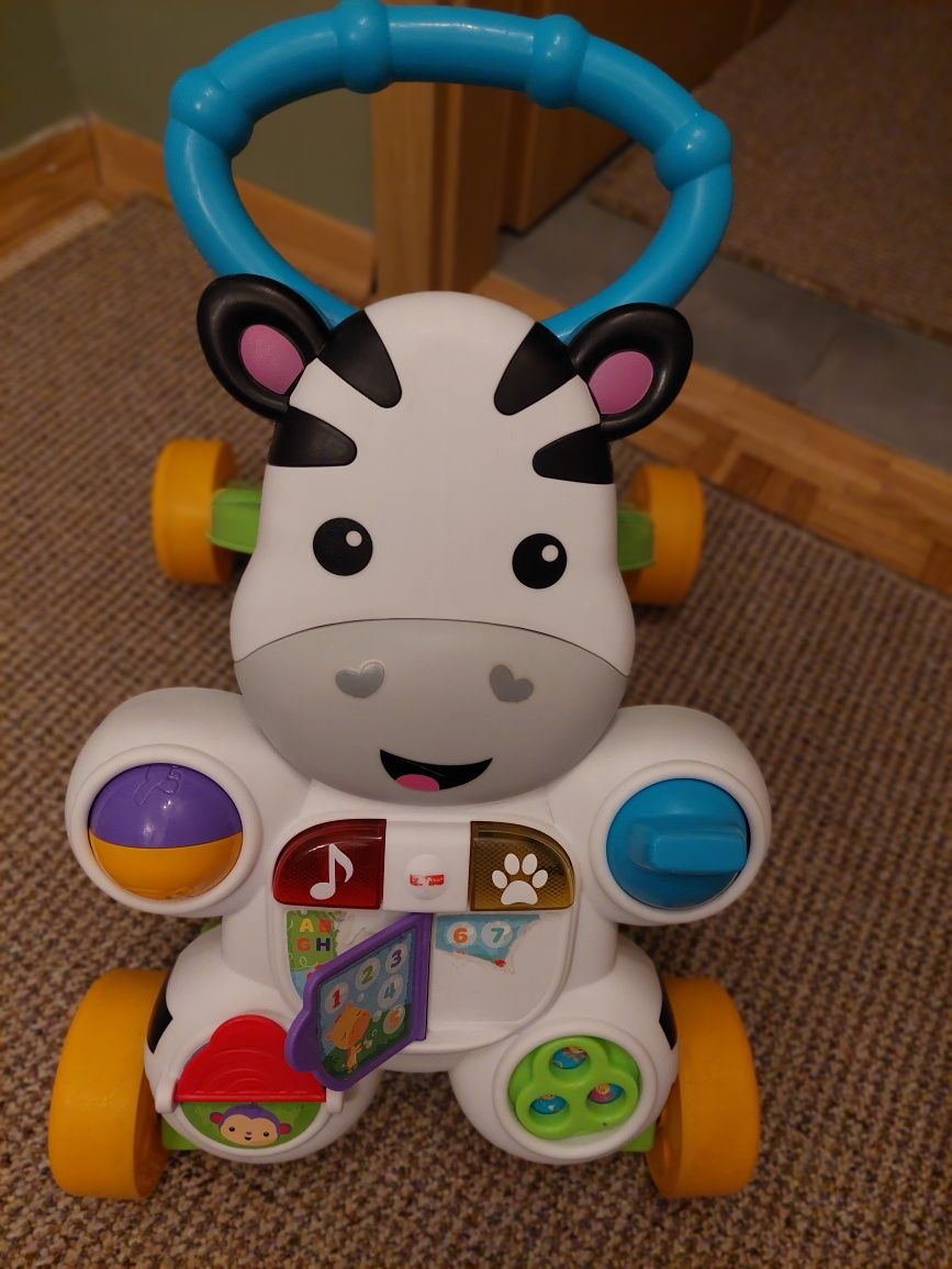 interaktywny pchacz Zebra Fisher Price
